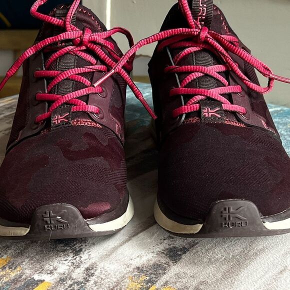 Kuru Atom Walking/Every Day Athletic Shoe Camo Wine Pink - Picture 6 of 8